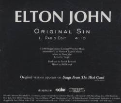 Elton John : Original Sin